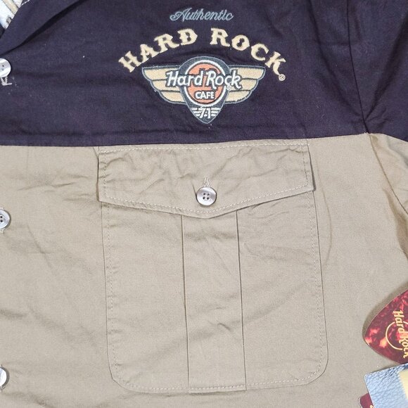 Hard Rock Cafe Guitar Co San Francisco Button-Up Shirt XXL 2XL New With Tags - Picture 8 of 14